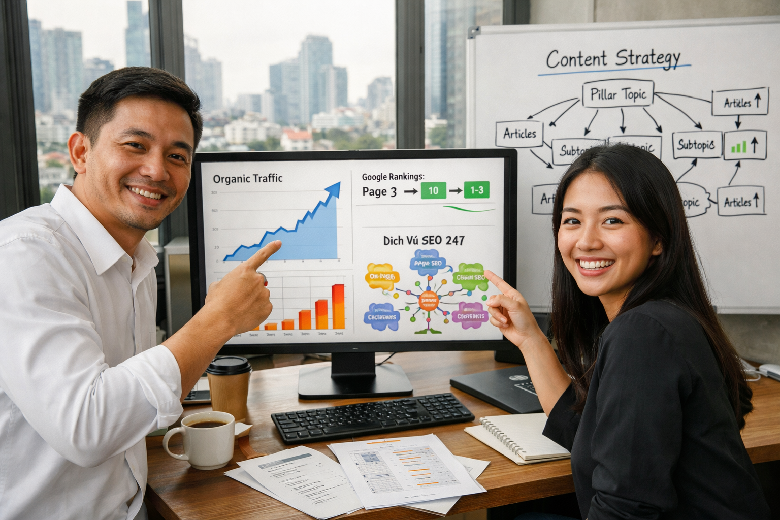Kết quả case study Topical SEO