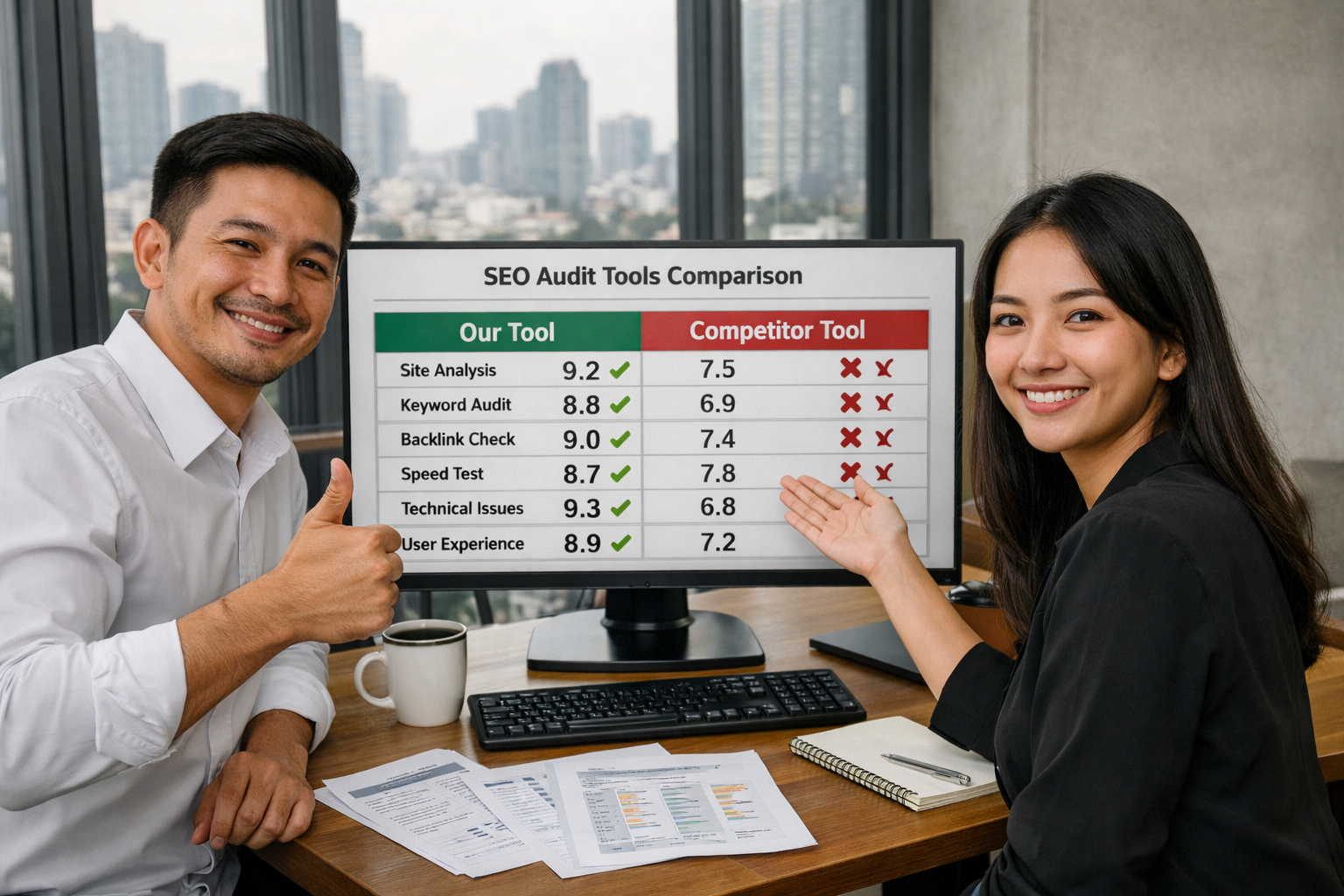 So sánh Tool Audit với Screaming Frog, Ahrefs