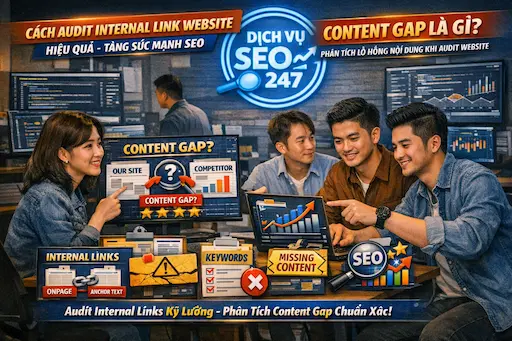 Cách audit internal link để tối ưu cấu trúc website