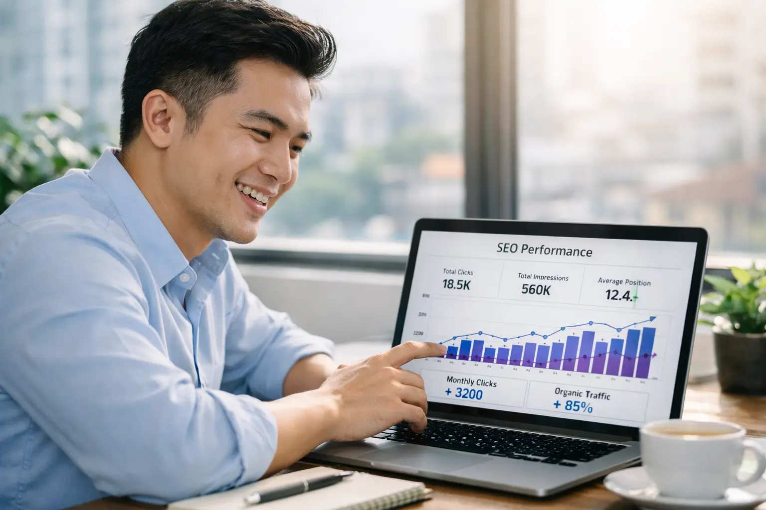Kết quả SEO sau 6 tháng