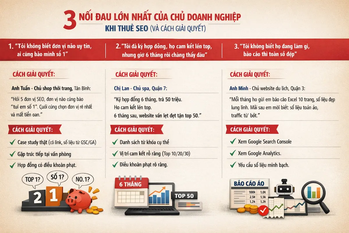 Ký hợp đồng SEO có cam kết