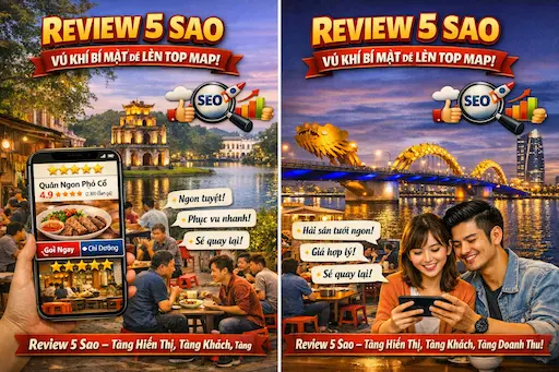 Đánh giá 5 sao giúp tăng uy tín và chuyển đổi khách hàng