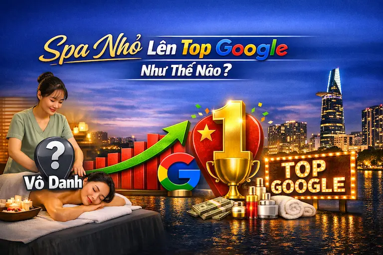 Spa lên top Google như thế nào với chiến lược SEO hiệu quả