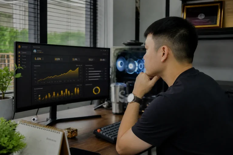 Kết quả SEO tăng trưởng với traffic và thứ hạng cải thiện nhờ long-tail