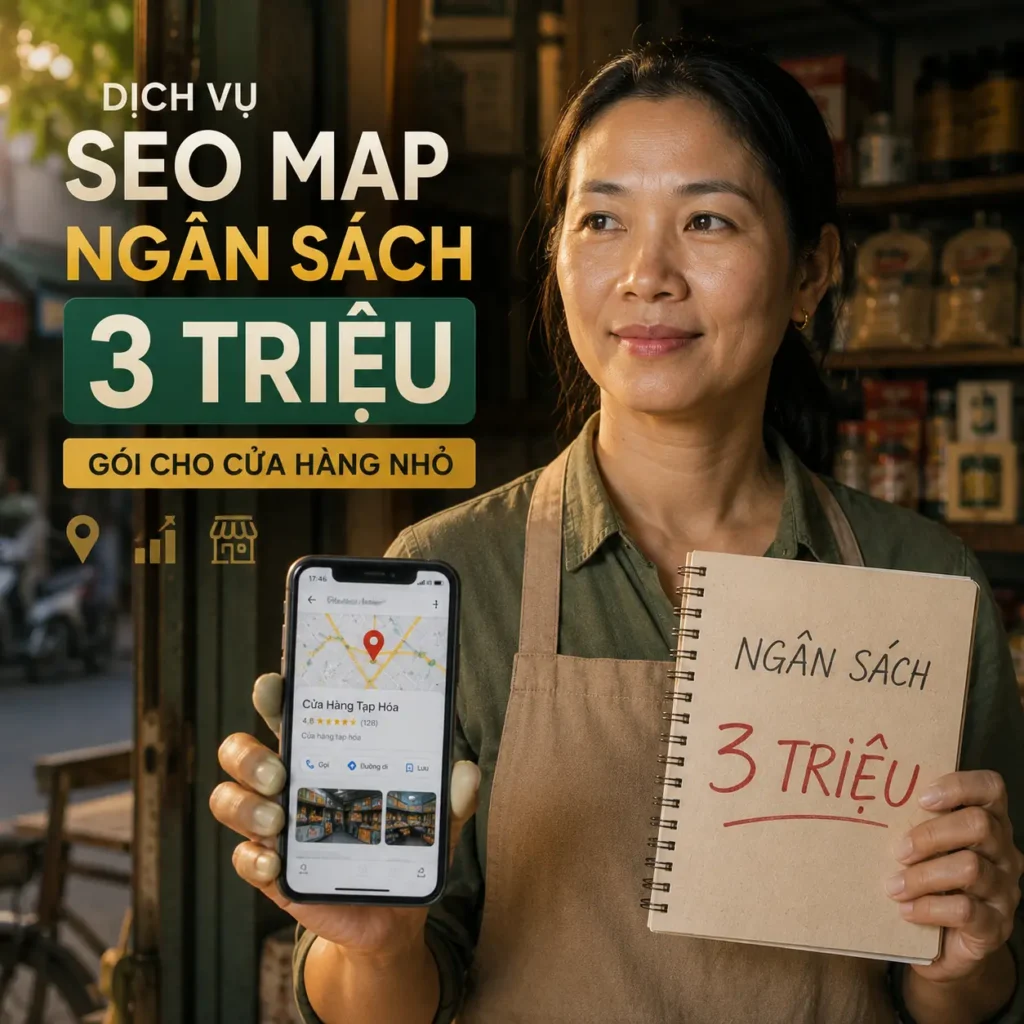 logo dịch vụ seo map dưới ba trieu