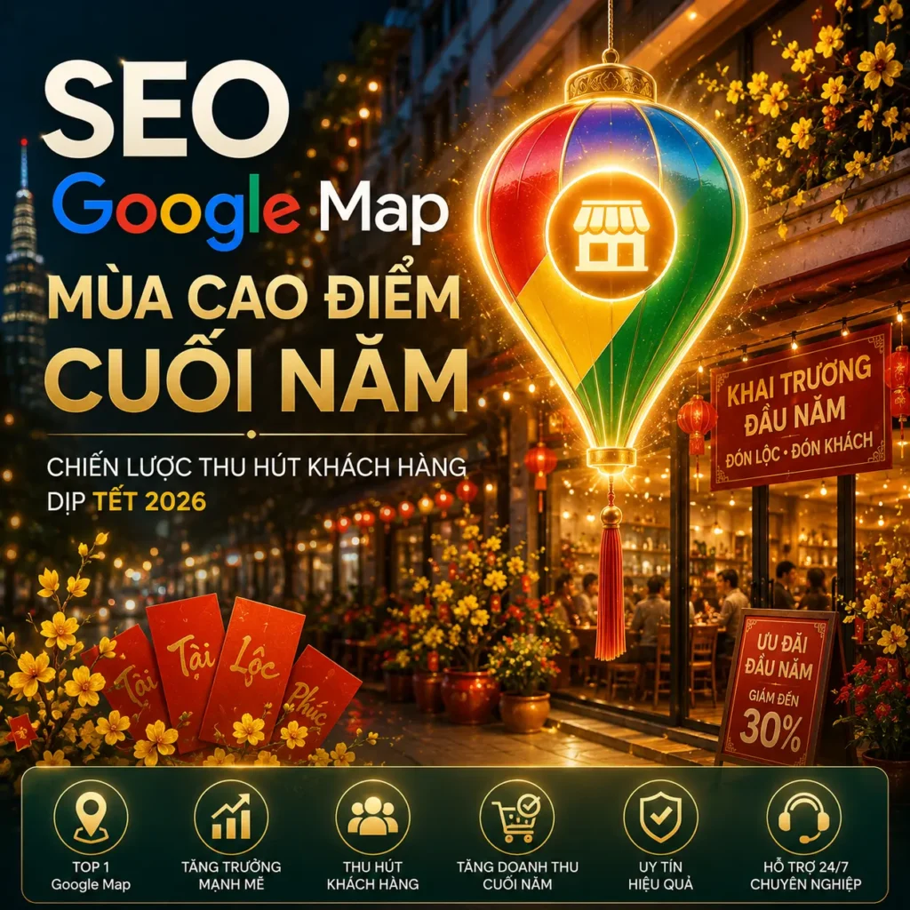 logo seo google map mùa cao điểm cuối năm