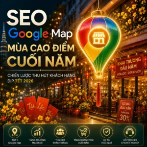 logo seo google map mùa cao điểm cuối năm